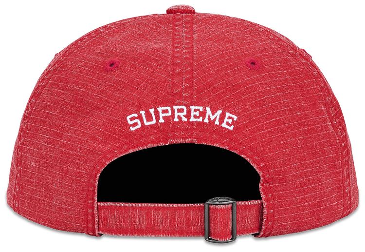 Supreme Arabic Logo Ripstop 6 Panel Red