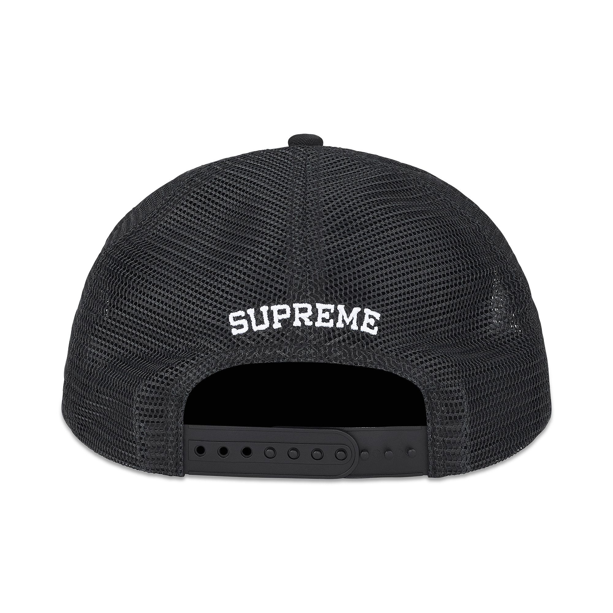 Buy Supreme Western Embroidered Mesh Back 5-Panel 'Black
