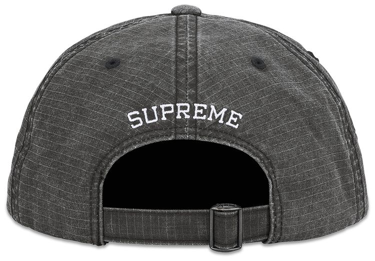 Supreme Arabic Logo Ripstop 6 Panel Black