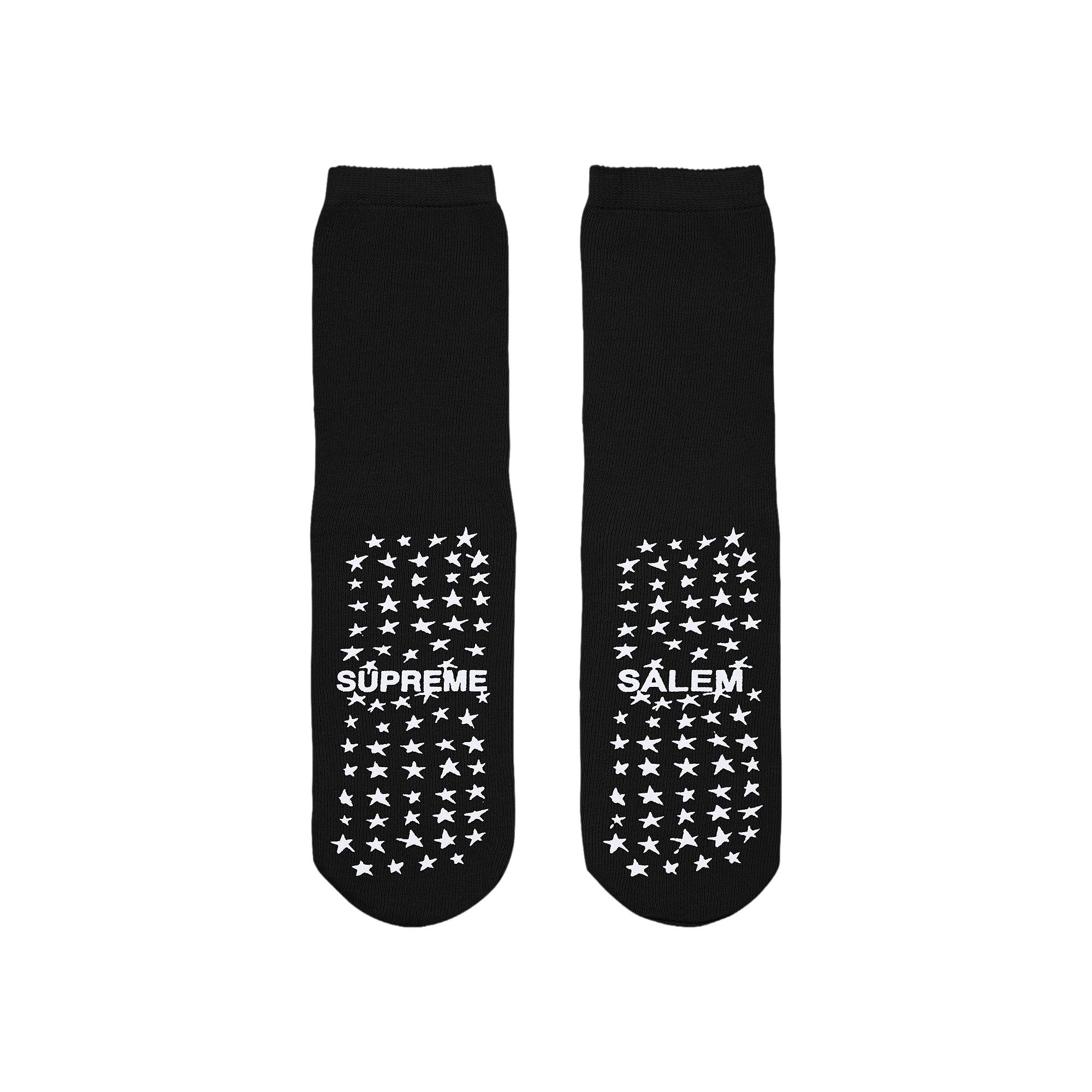 Supreme × SALEM Hospital Socks 特典付き！ Buy Supreme x Salem Hospital Socks 'Black' - SS26A83 BLACK | GOAT