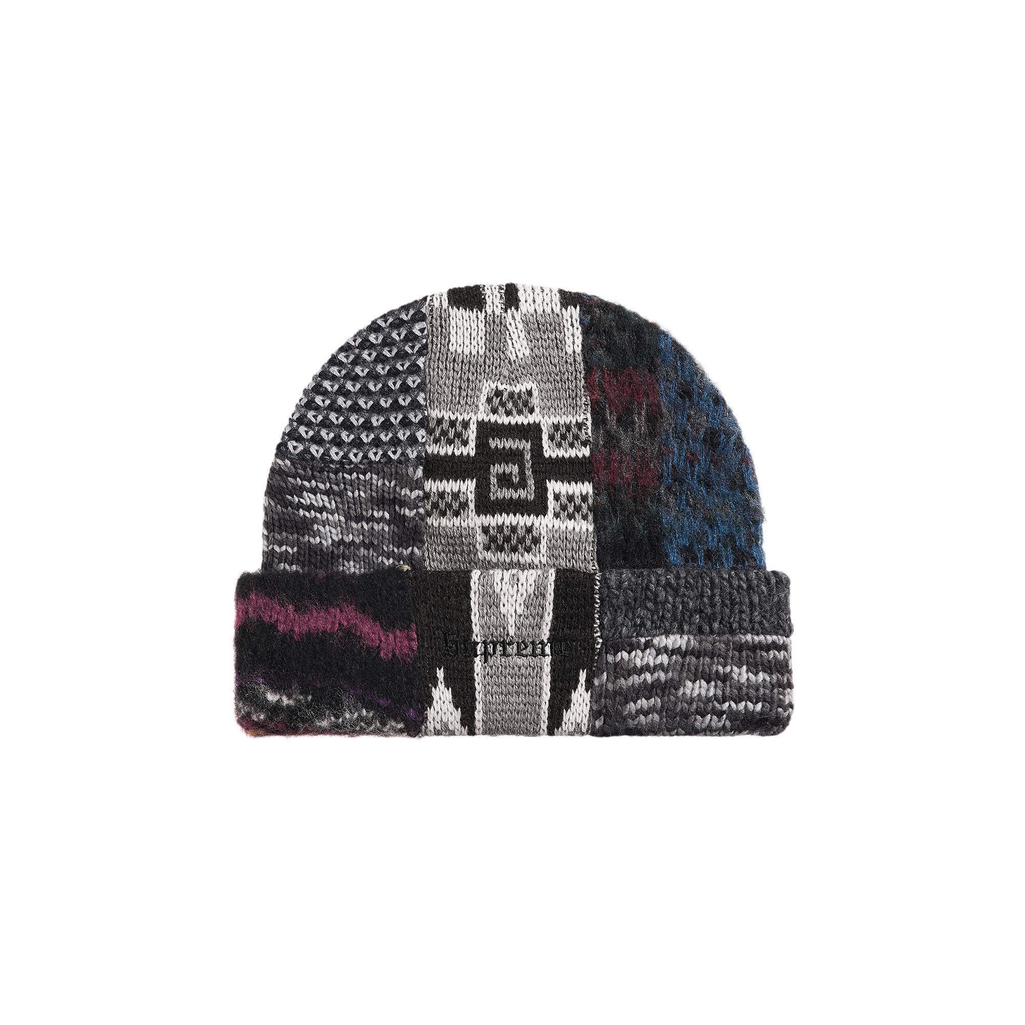 Buy Supreme Patchwork Beanie 'Black' - SS26BN37 BLACK | GOAT