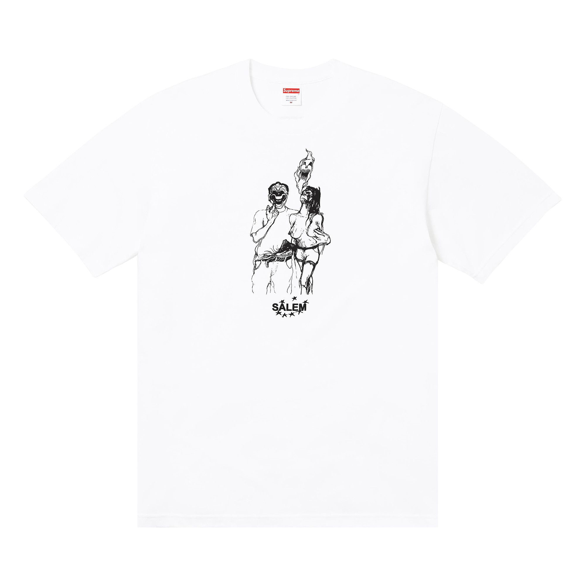 即完売 新品 Supreme SALEM コラボ S/S Top ホワイト s Buy Supreme x Salem Tee 'White' - SS26T34 WHITE | GOAT
