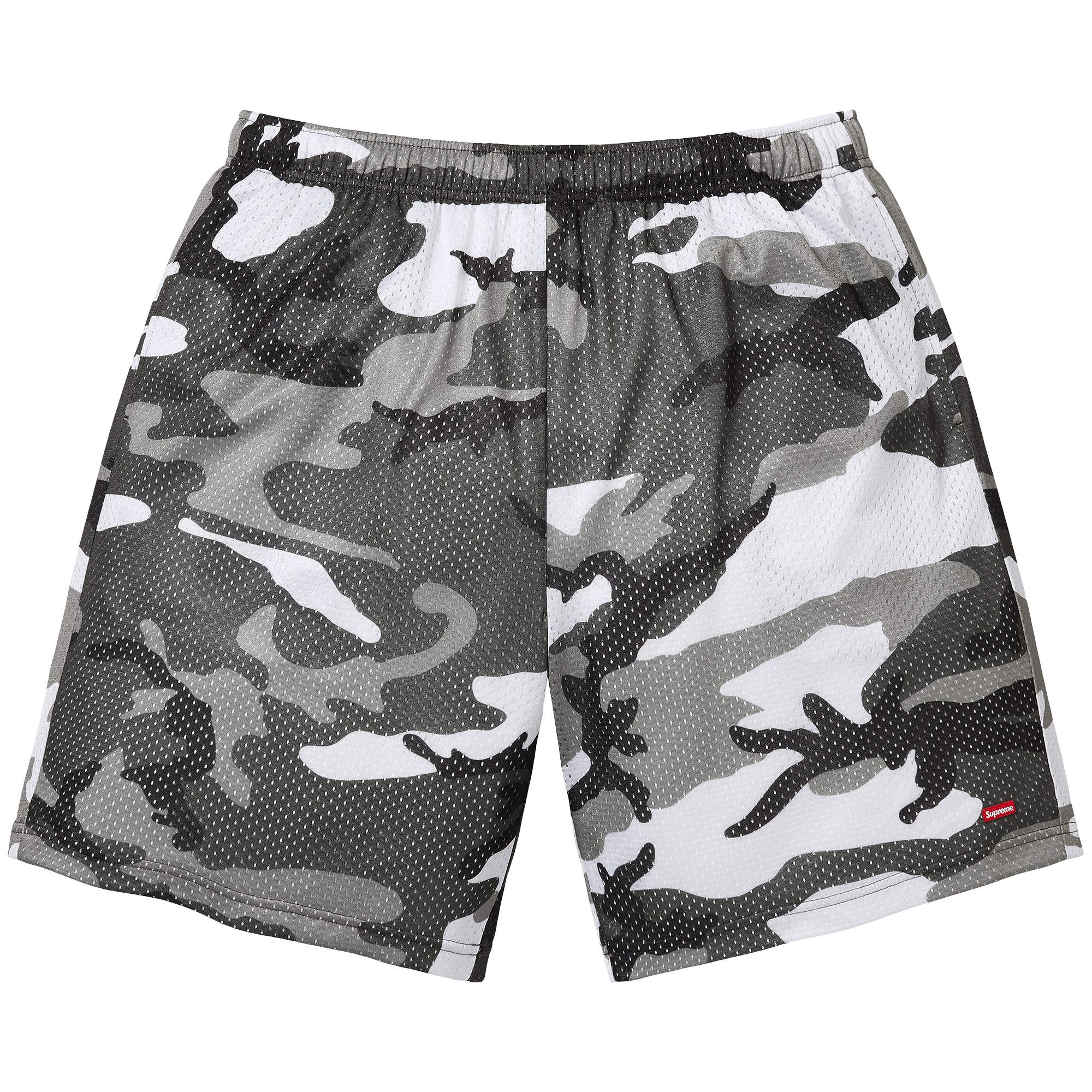 Buy Supreme Small Box Baggy Mesh Short 'Snow Camo' - SS26SH3 SNOW