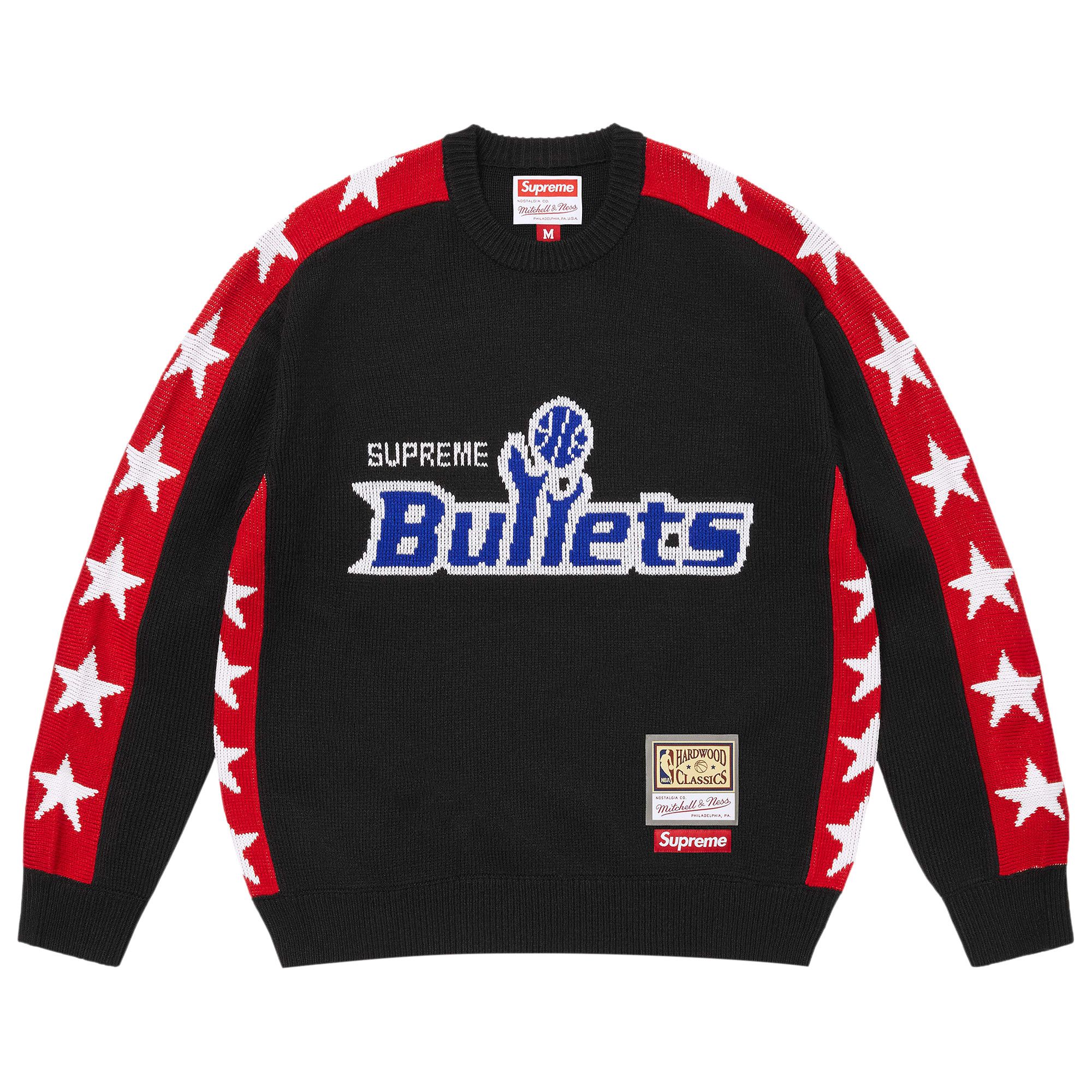 Buy Supreme x Mitchell & Ness Teams Sweater 'Black' - SS26SK36