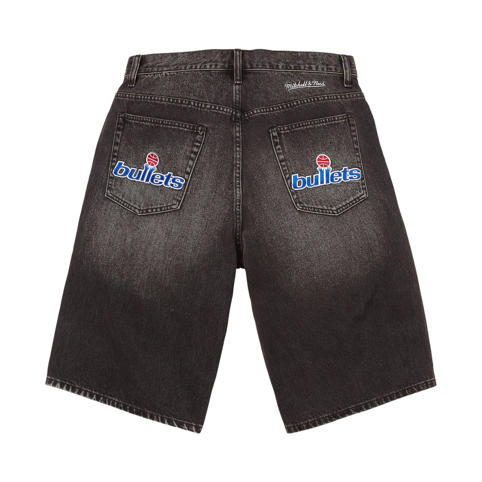 パンツ 30 Supreme Mitchell Bullets Baggy Short Buy Supreme x Mitchell & Ness Washington Bullets Baggy Denim Short