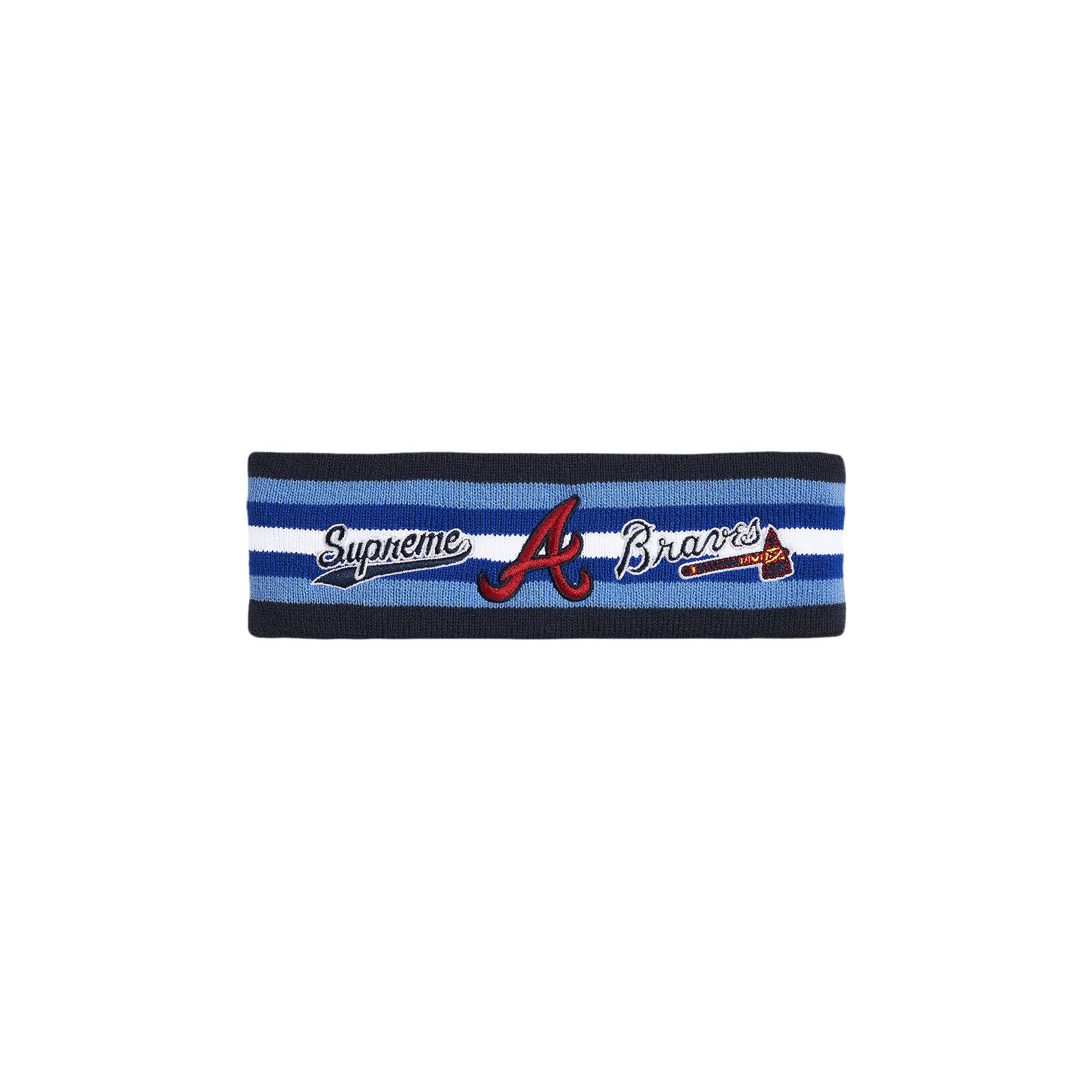 Buy Supreme x Mitchell & Ness Teams Headband 'Navy' - SS26BN47