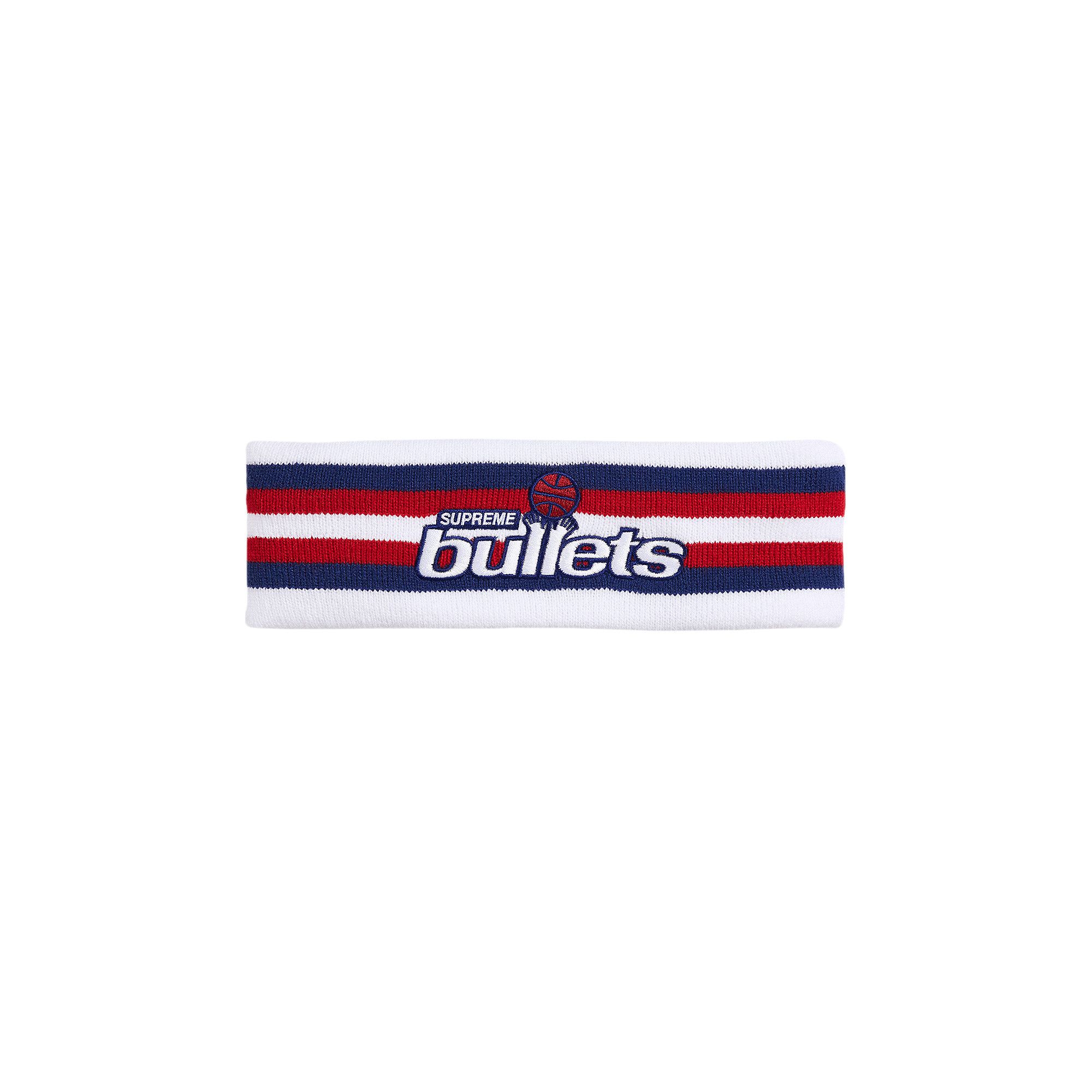 Buy Supreme x Mitchell & Ness Teams Headband 'White' - SS26BN47
