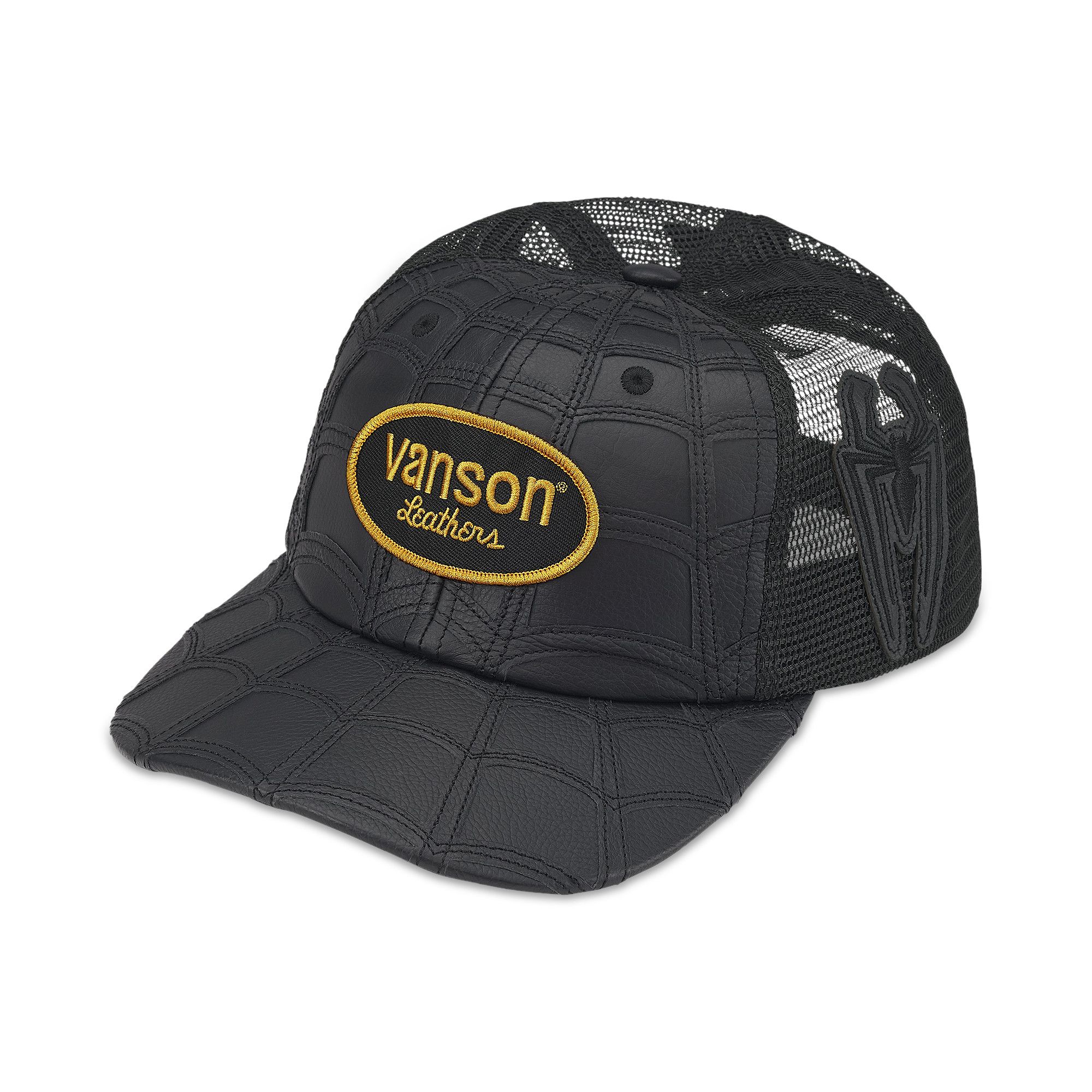 Buy Supreme x Vanson Leathers Spider-Man Mesh Back 6-Panel 'Black