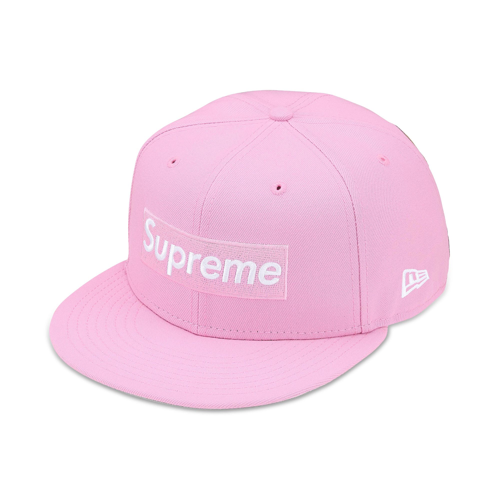 Buy Supreme Rings Box Logo New Era 'Pink' - SS26H130 PINK | GOAT