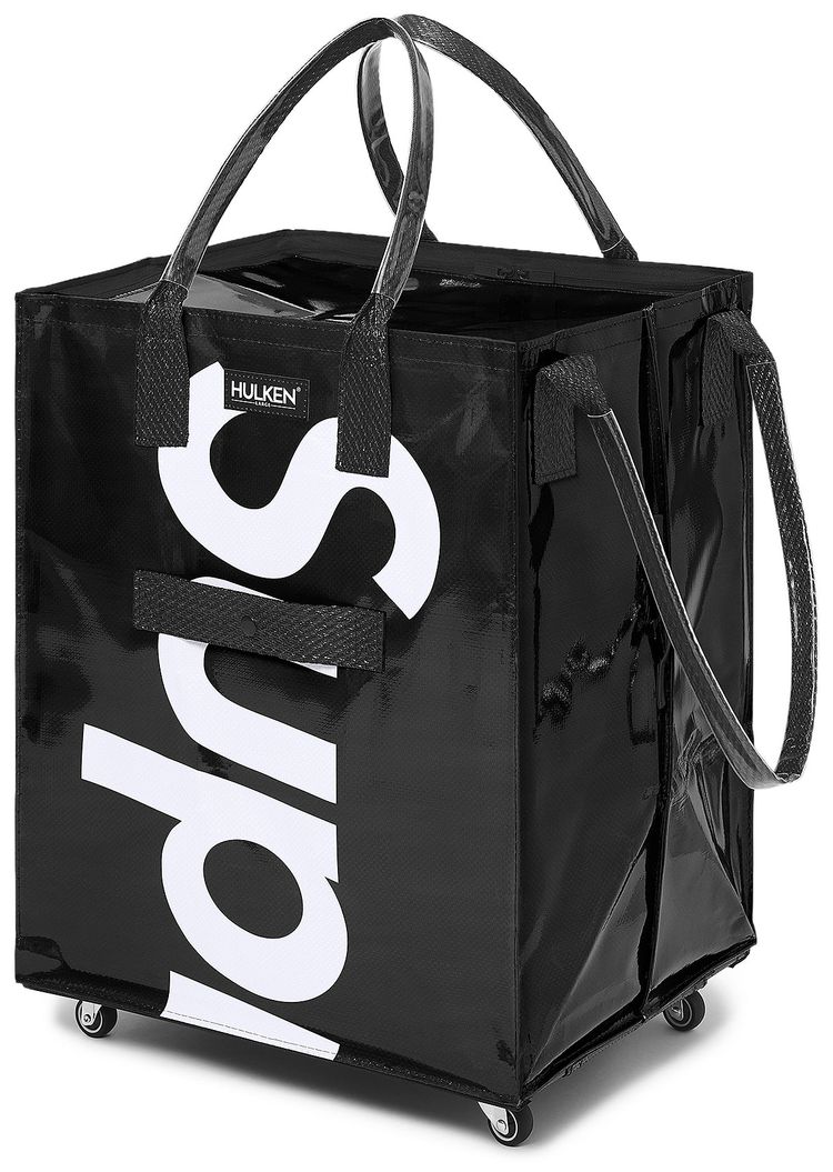 Supreme x Hulken Rolling Tote Bag Black