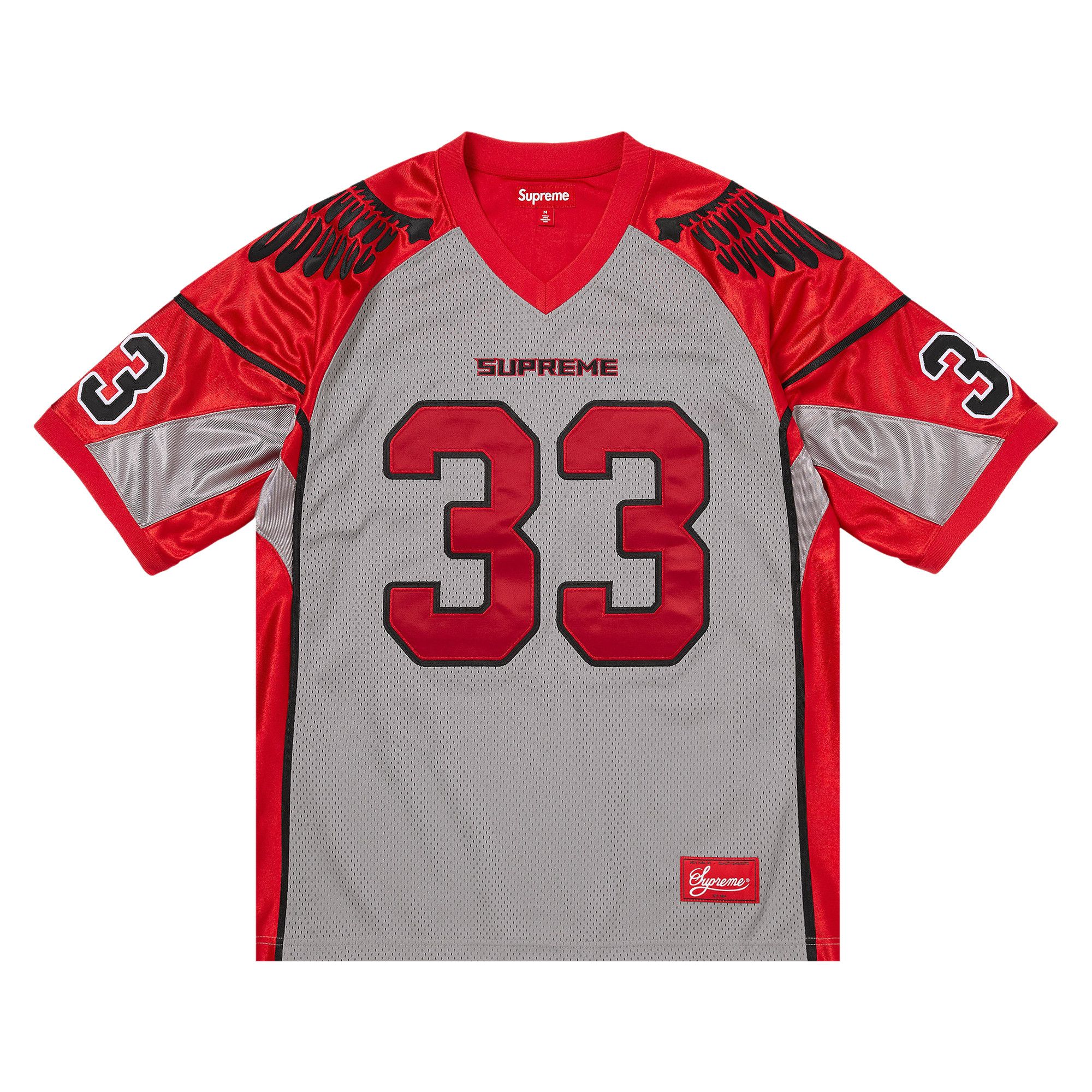 Buy Supreme Wings Jersey 'Grey' - SS26KN104 GREY | GOAT