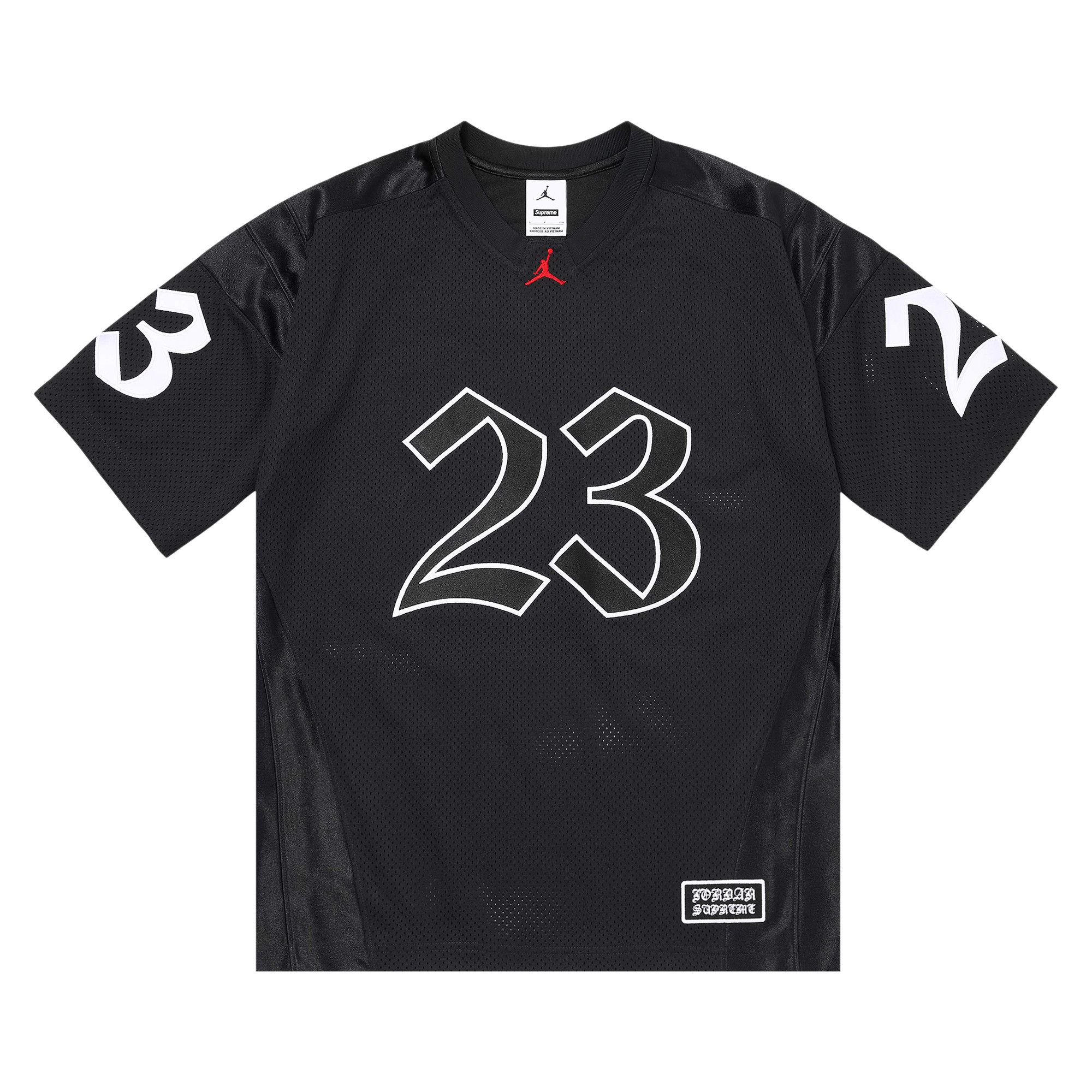 トップス Supreme Jordan Warm Up Jersey Black M Buy Supreme x Jordan Warm Up Jersey 'Black' - SS26KN23 BLACK | GOAT