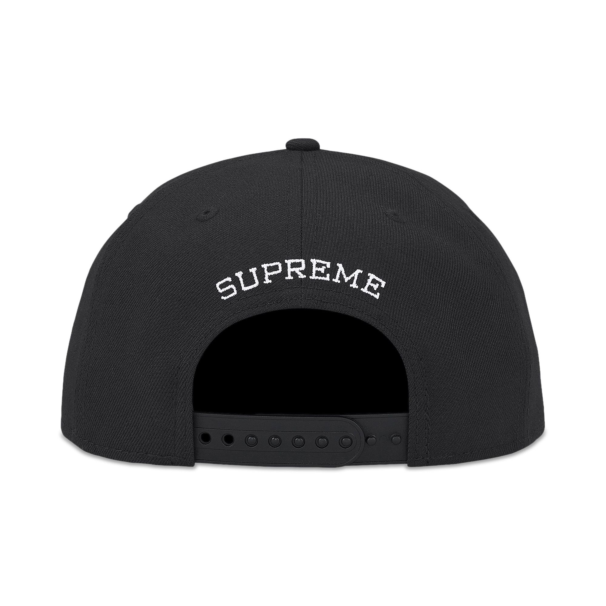 Buy Supreme Gothic Outline Adjustable New Era 'Black' - SS26H116