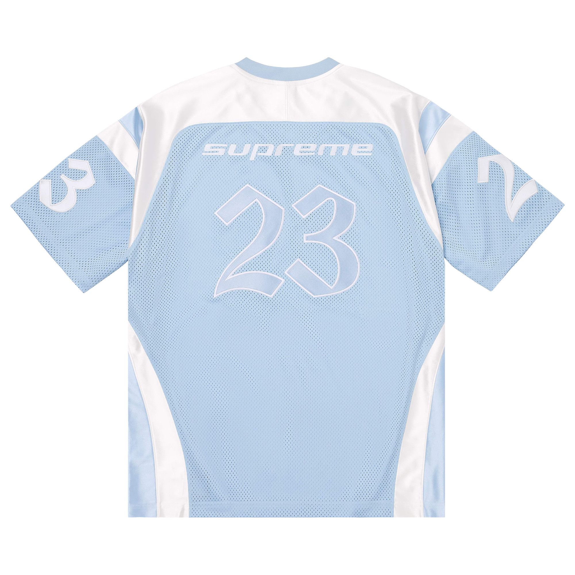 Buy Supreme x Jordan Warm Up Jersey 'Light Blue' - SS26KN23 LIGHT