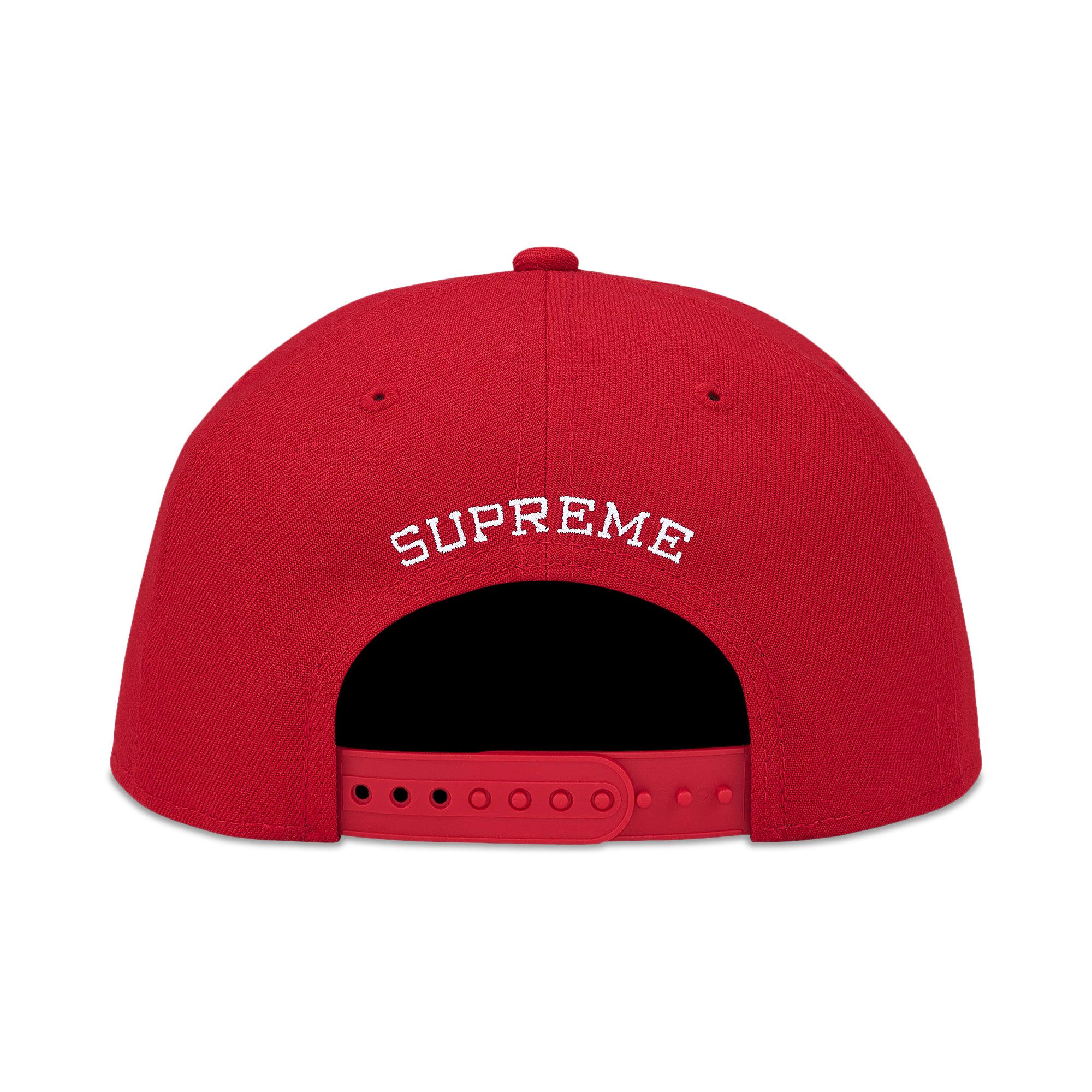 Buy Supreme Gothic Outline Adjustable New Era 'Red' - SS26H116 RED