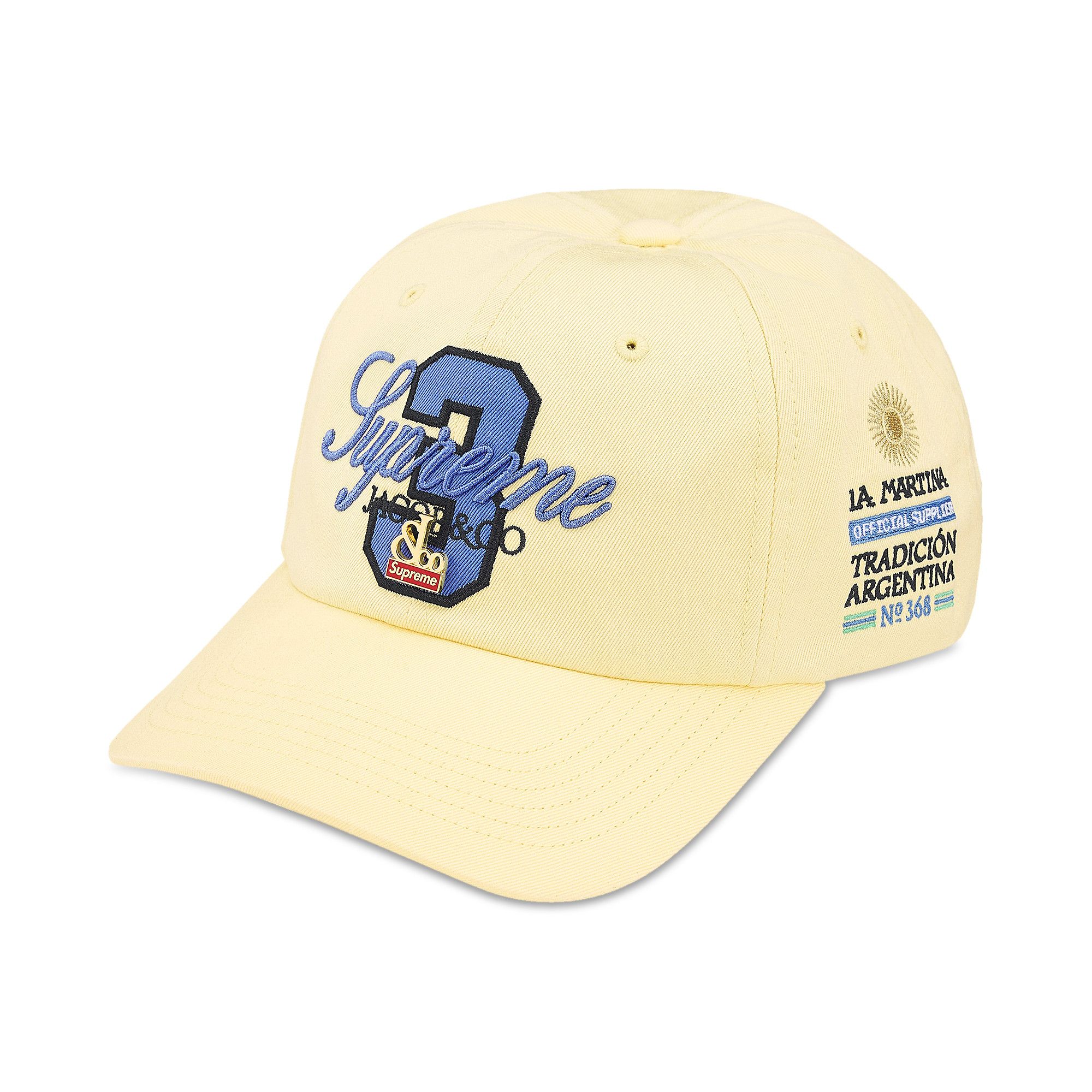 Buy Supreme x La Martina x Jacob & Co 6-Panel 'Light Yellow