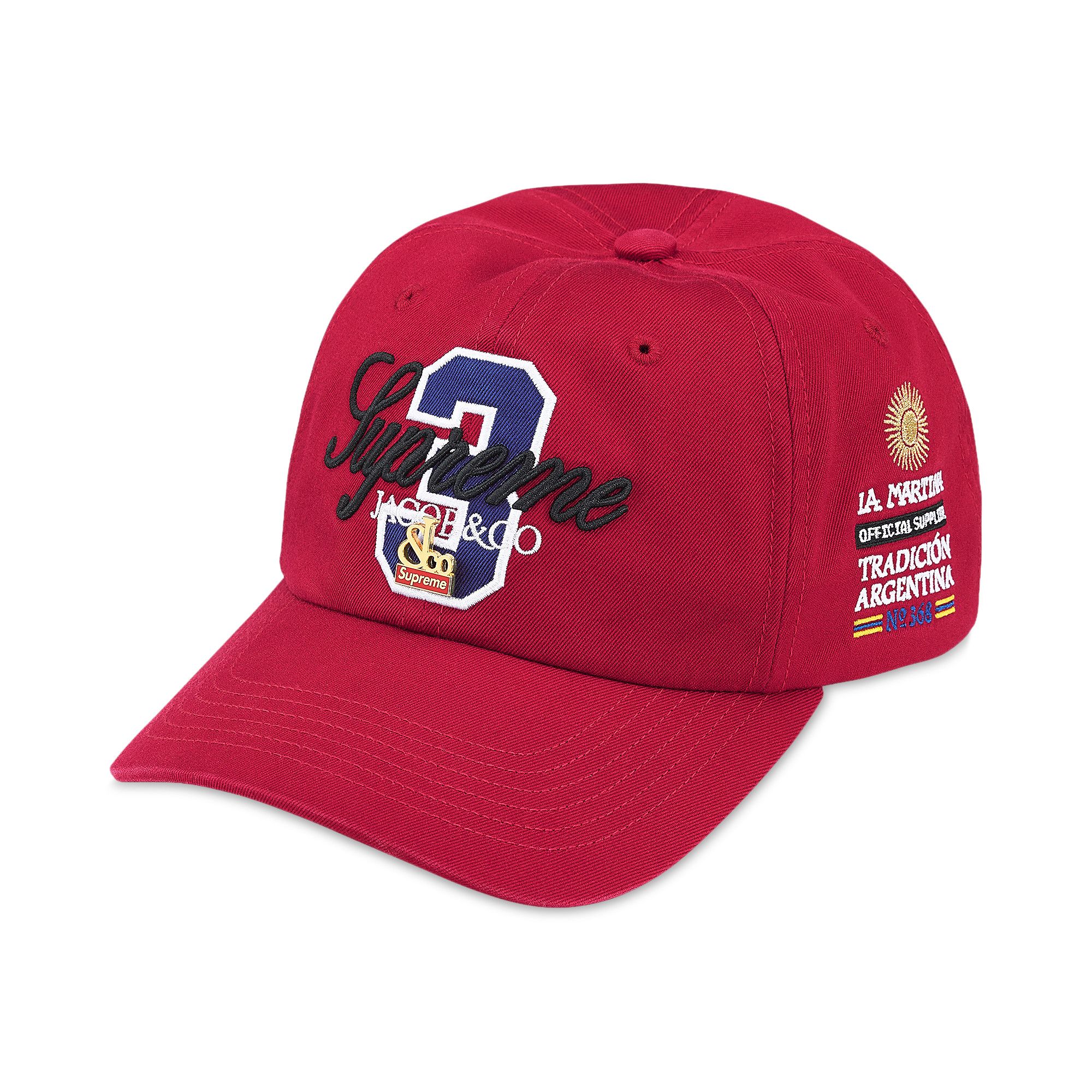 Buy Supreme x La Martina x Jacob & Co 6-Panel 'Red' - SS26H61 RED