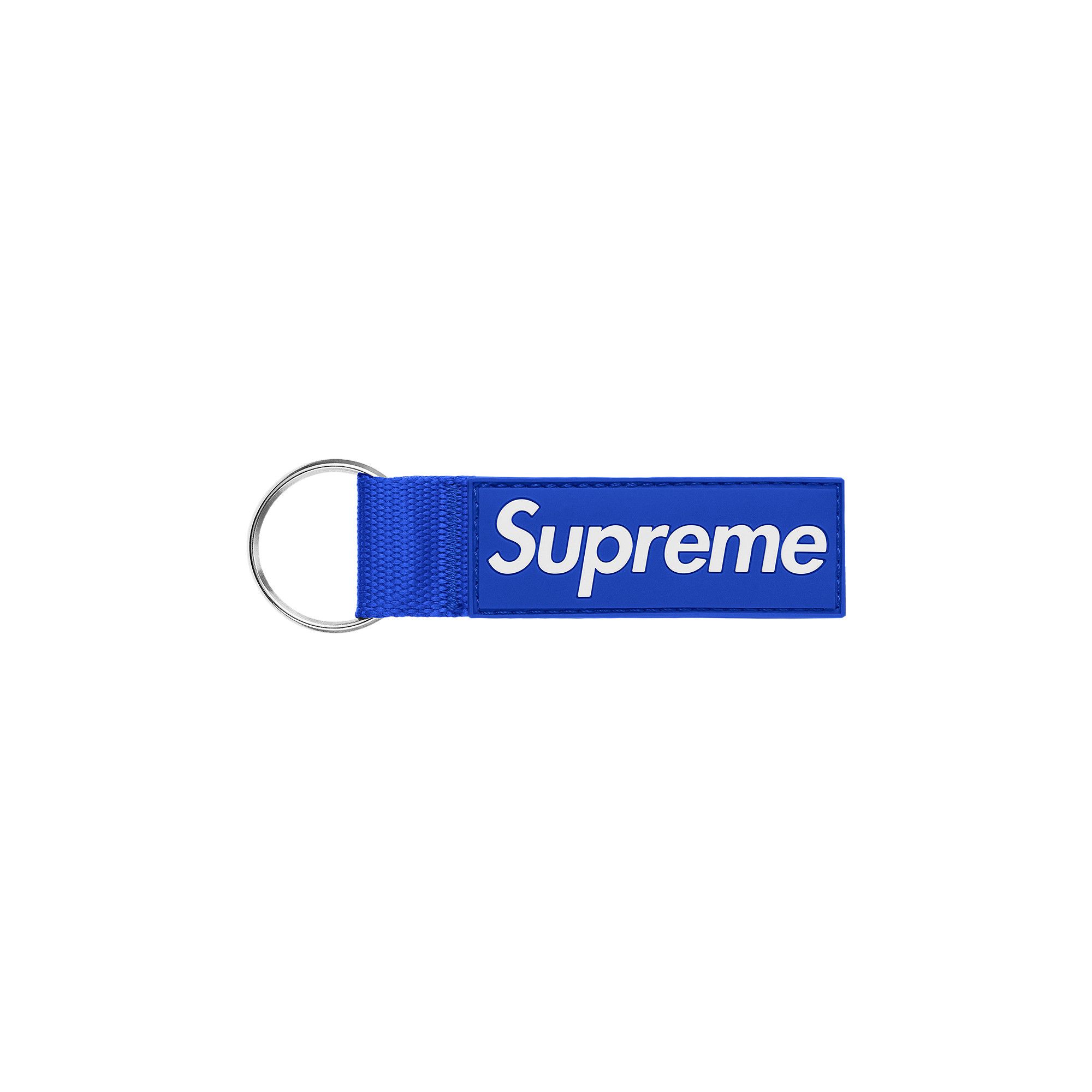 Buy Supreme Webbing Keychain 'Royal' - SS26A135 ROYAL | GOAT
