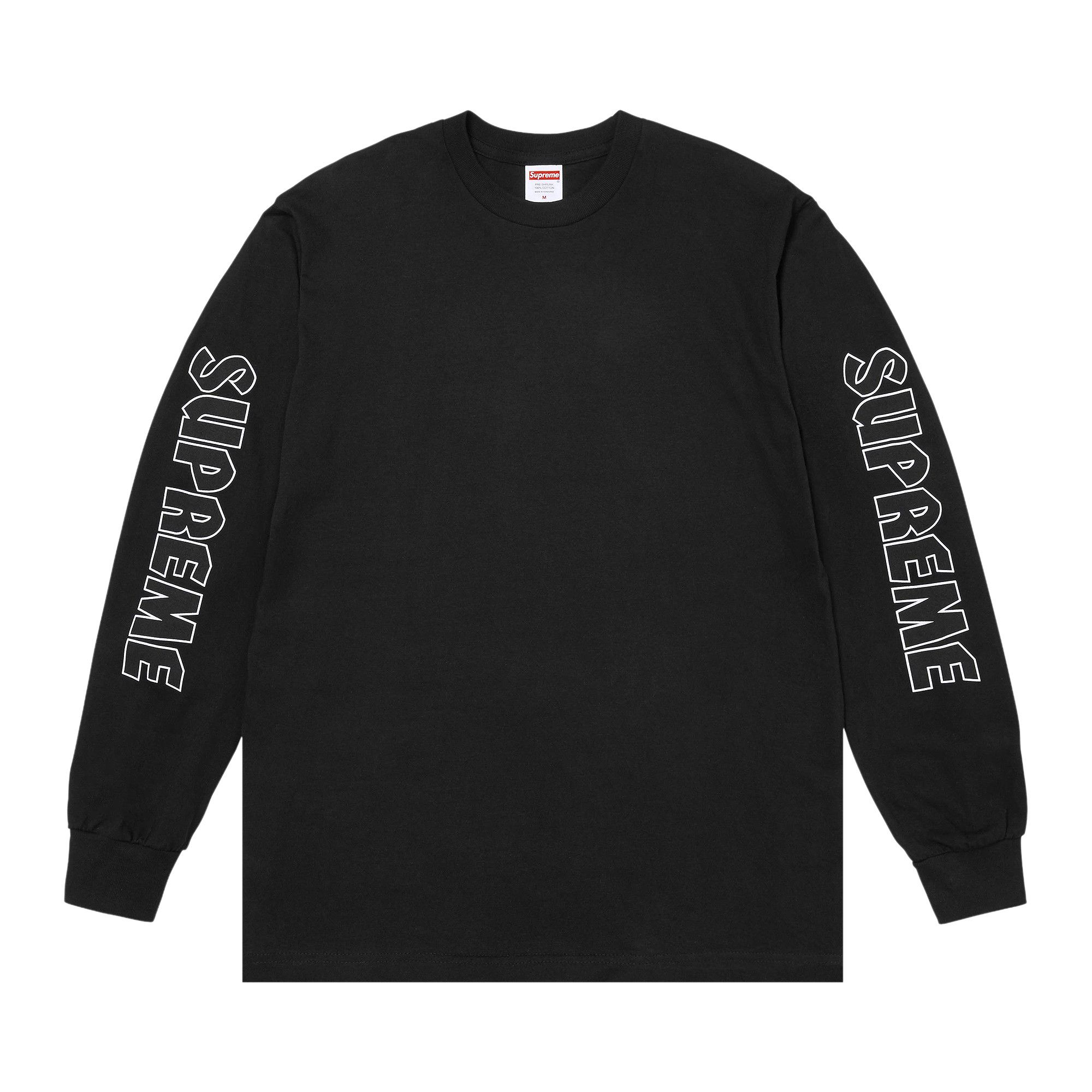 Buy Supreme x Spitfire Long-Sleeve Tee 'Black' - SS26T7 BLACK | GOAT