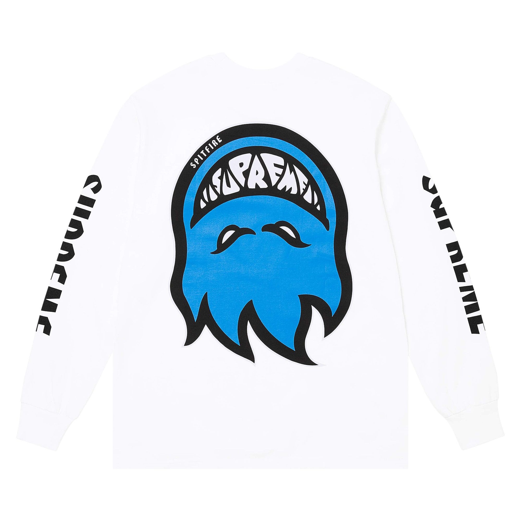 Buy Supreme x Spitfire Long-Sleeve Tee 'White' - SS26T7 WHITE | GOAT