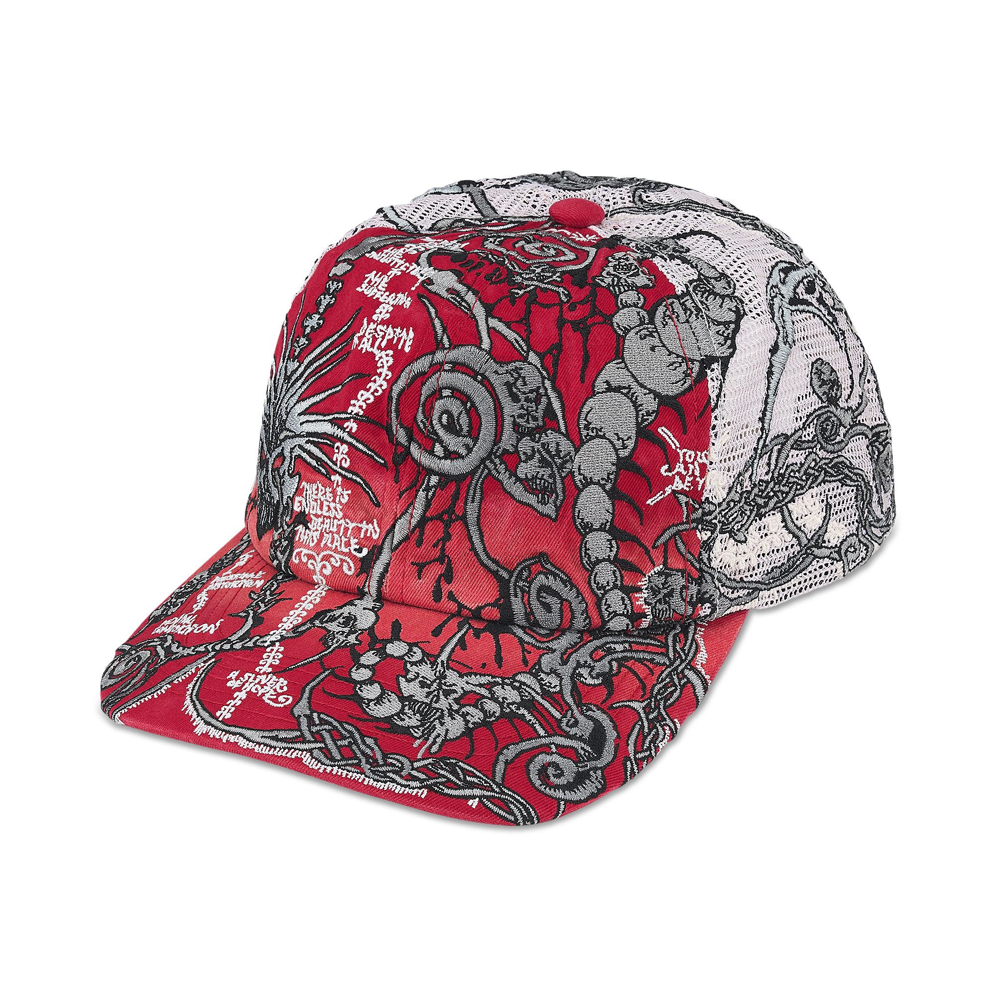 Buy Supreme Wombat Embroide Mesh Back 6-Panel 'Red' - SS26H118 RED