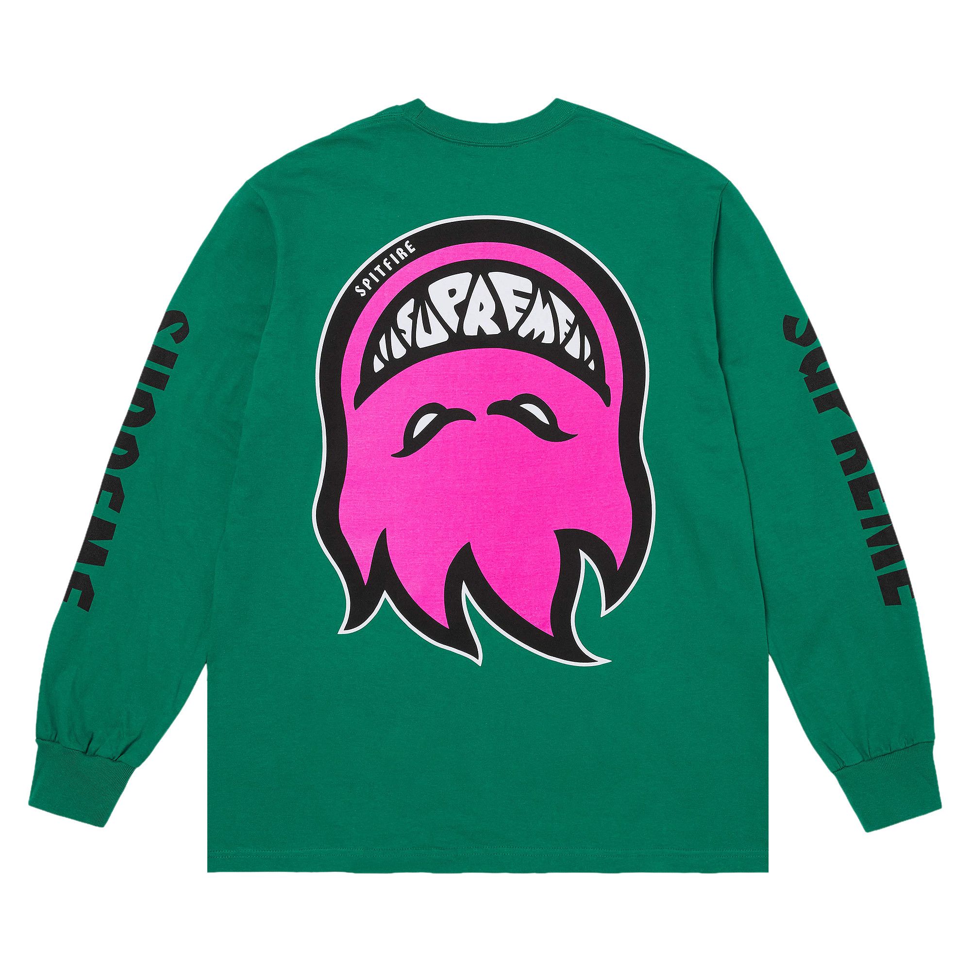 Buy Supreme x Spitfire Long-Sleeve Tee 'Light Pine' - SS26T7 LIGHT
