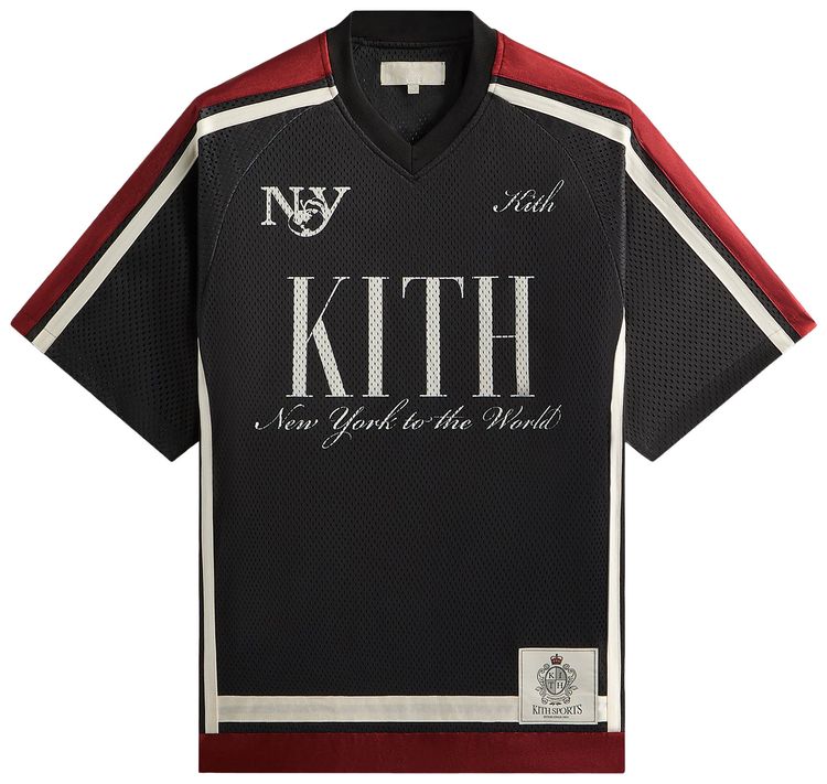 Kith Mesh Leon Jersey Black