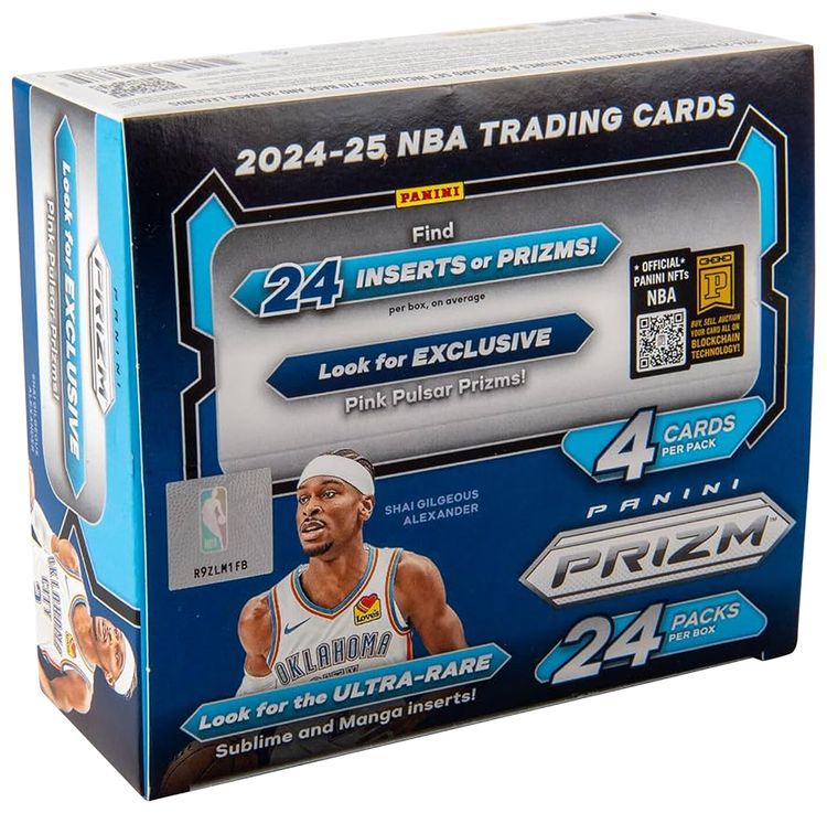 2024 25 Panini Prizm Basketball Retail Box 24 Packs
