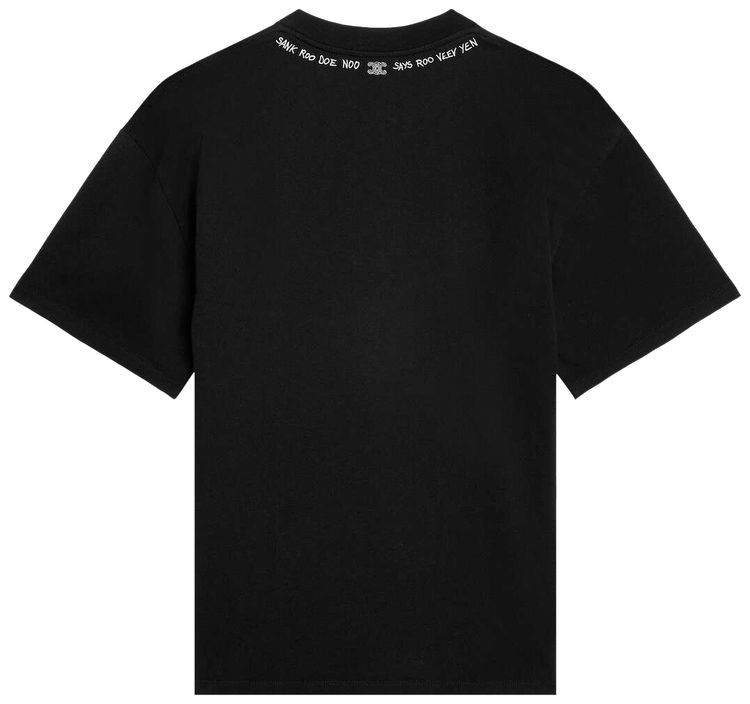 CELINE Relaxed T Shirt BlackWhite