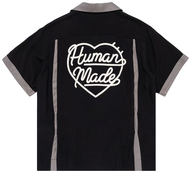 Human Made Bowling Shirt Black