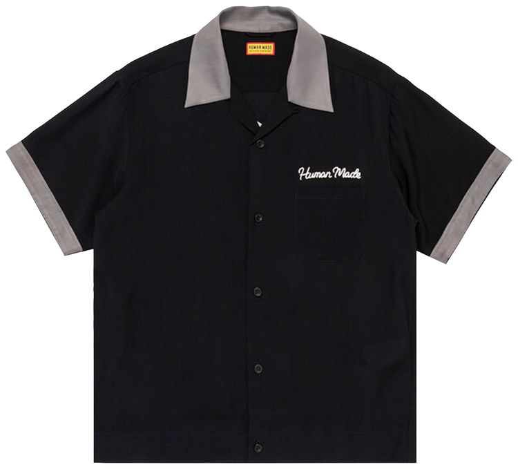 Human Made Bowling Shirt Black