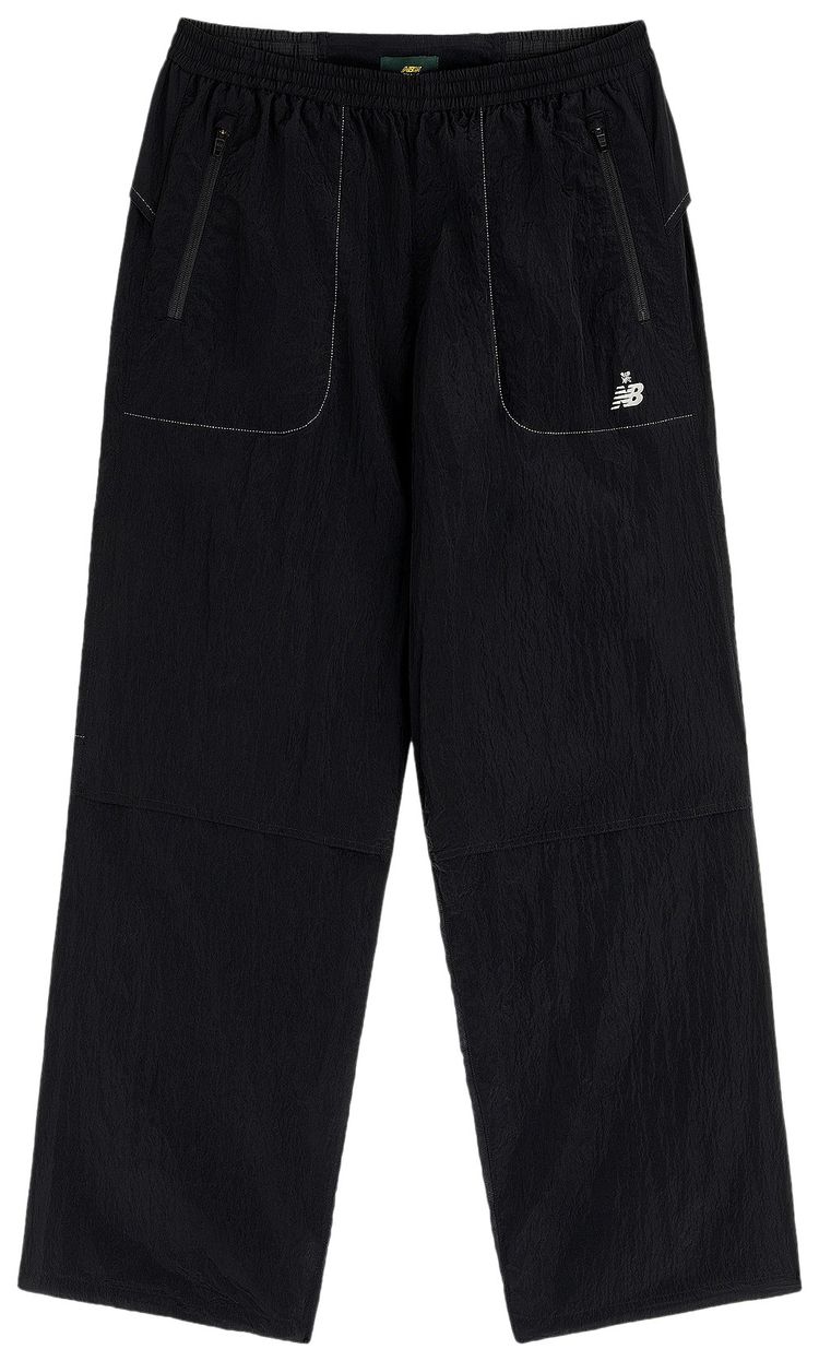 Aime Leon Dore x New Balance Lightweight Nylon Warmup Pant Jet Black
