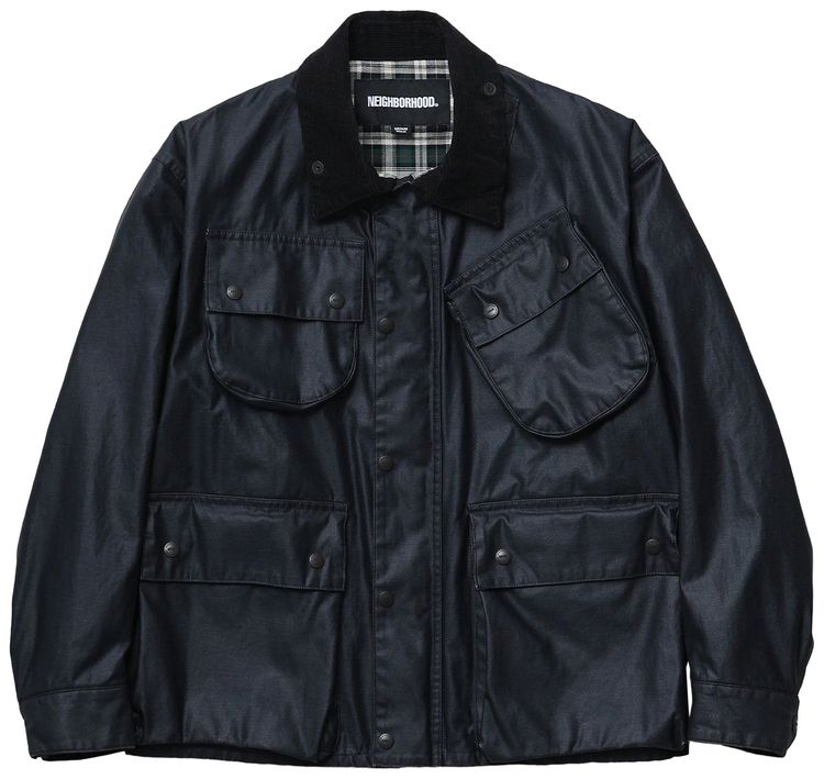 Neighborhood Coated Field Jacket Navy