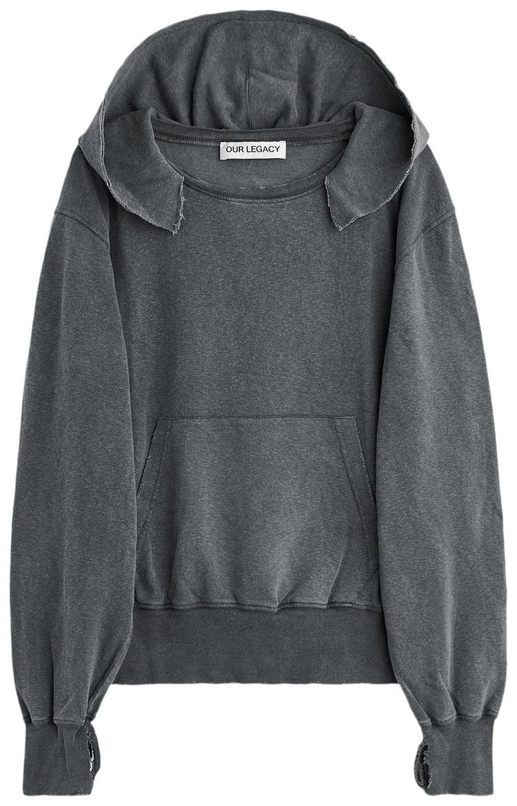 Our Legacy Relic Hoodie Washed Black