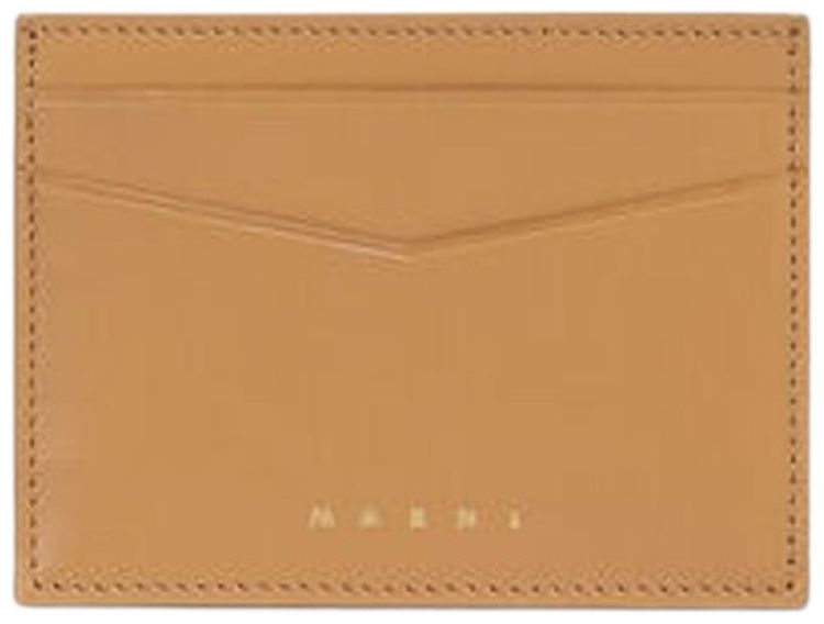 Marni Small Leather Good Gold Sand