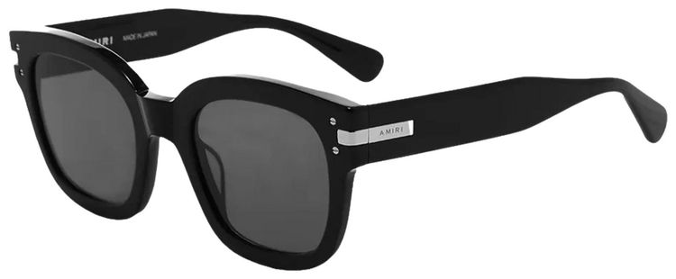 Amiri Classic Logo Sunglasses BlackSilver