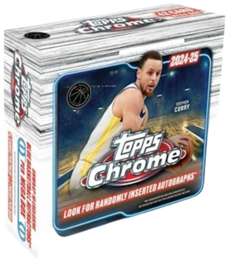 2024 25 Topps Chrome Hobby Mega Box
