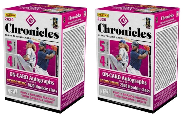 2020 Panini Chronicles Baseball Blaster Box 2x Lot