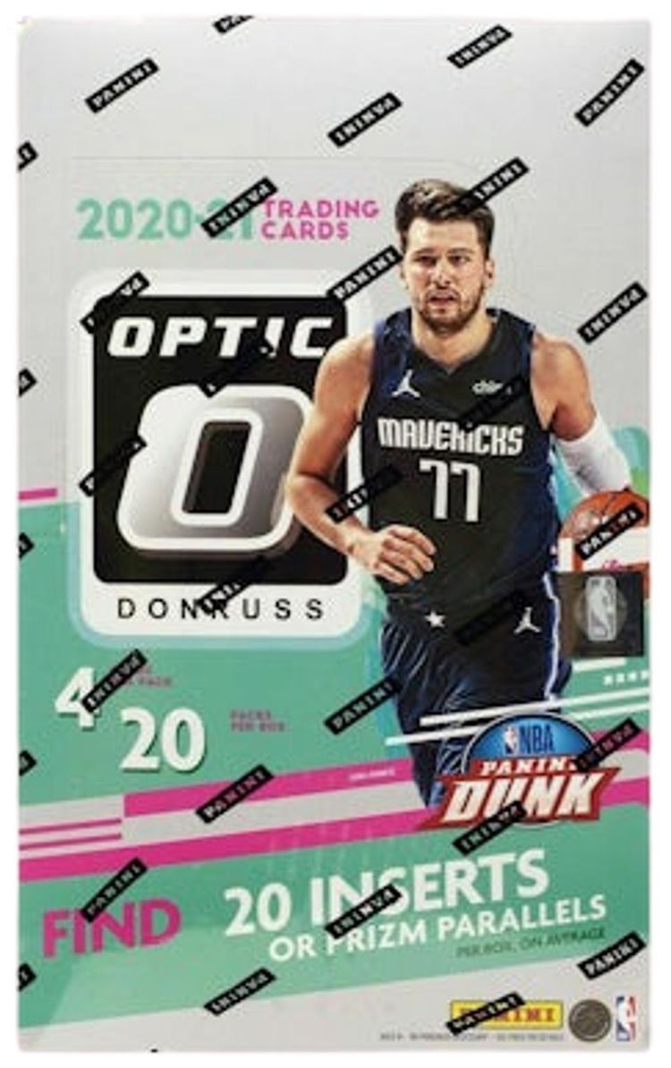 2020 21 Panini Donruss Optic Basketball Retail Box