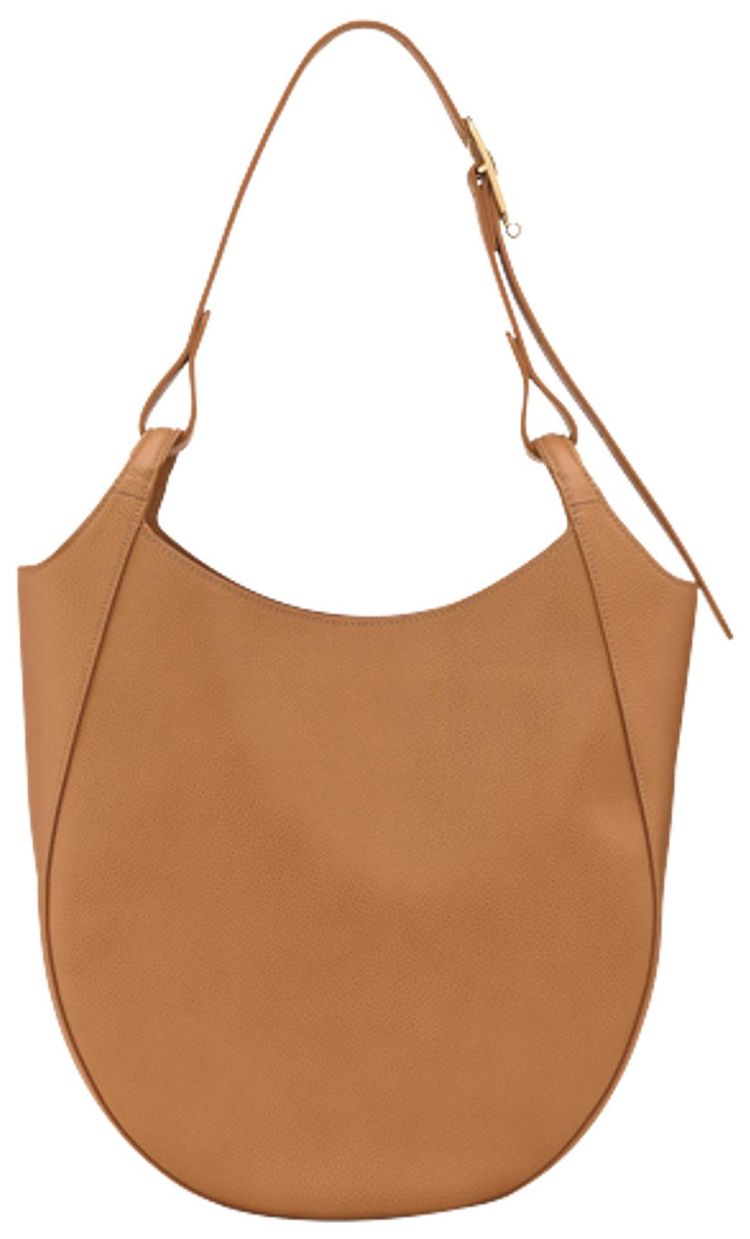 Longchamp Le Foulonne L Hobo Bag Pecan