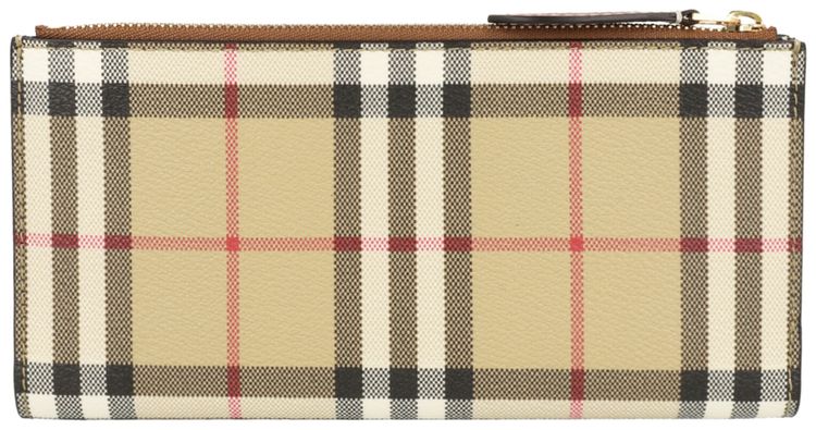 Burberry Large Check Bifold Wallet Archive Beige
