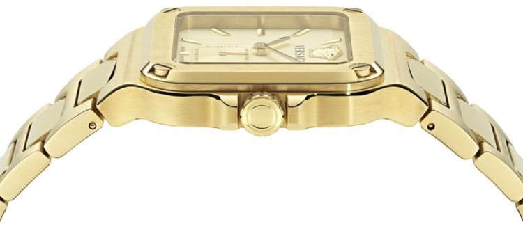Versace Greca Edge Bracelet Watch Gold