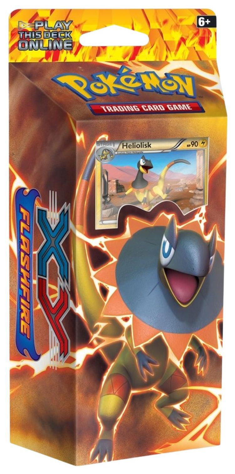 Pokemon XY Flashfire Theme Deck Brilliant Thunder