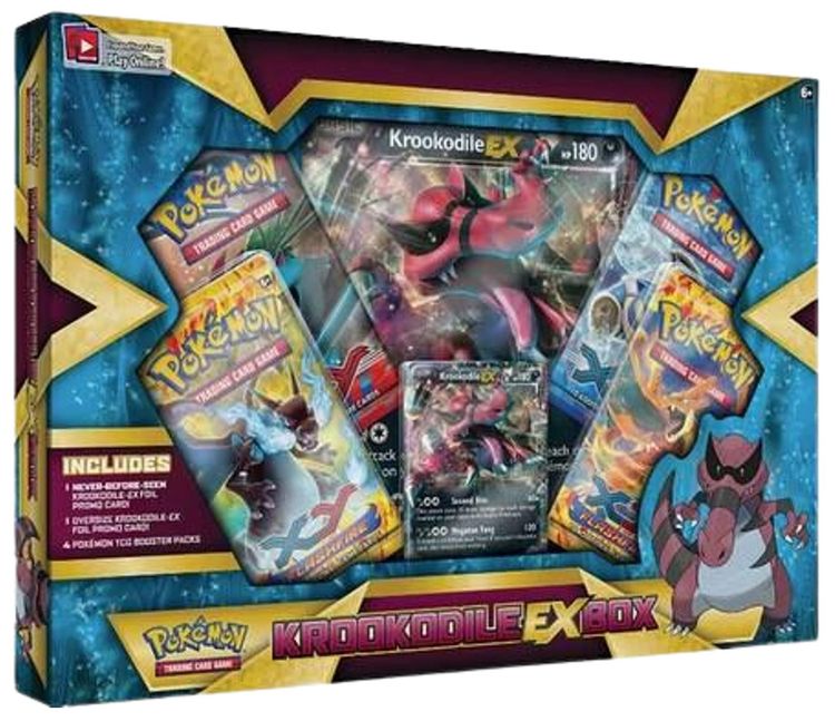 Pokemon Krookodile EX Box