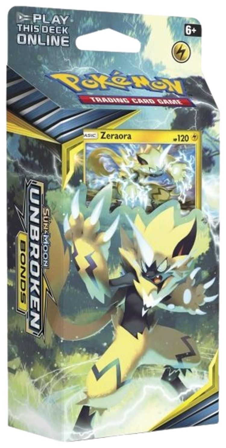 Pokemon Sun  Moon Unbroken Bonds Theme Deck Lightning Loop