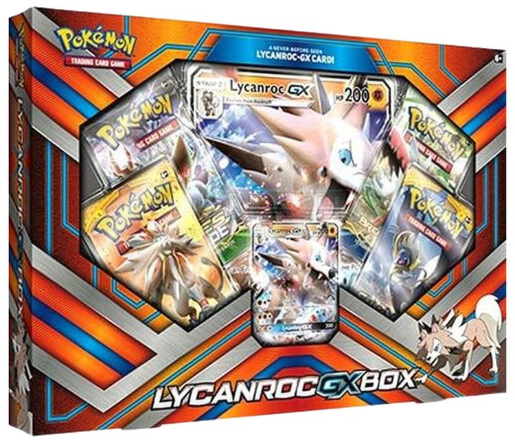 Pokemon Lycanroc GX Box