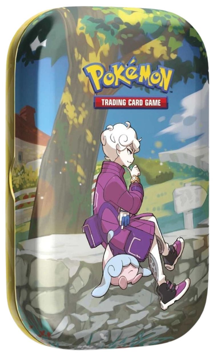 Pokemon Crown Zenith Mini Tin Bede  Hatenna