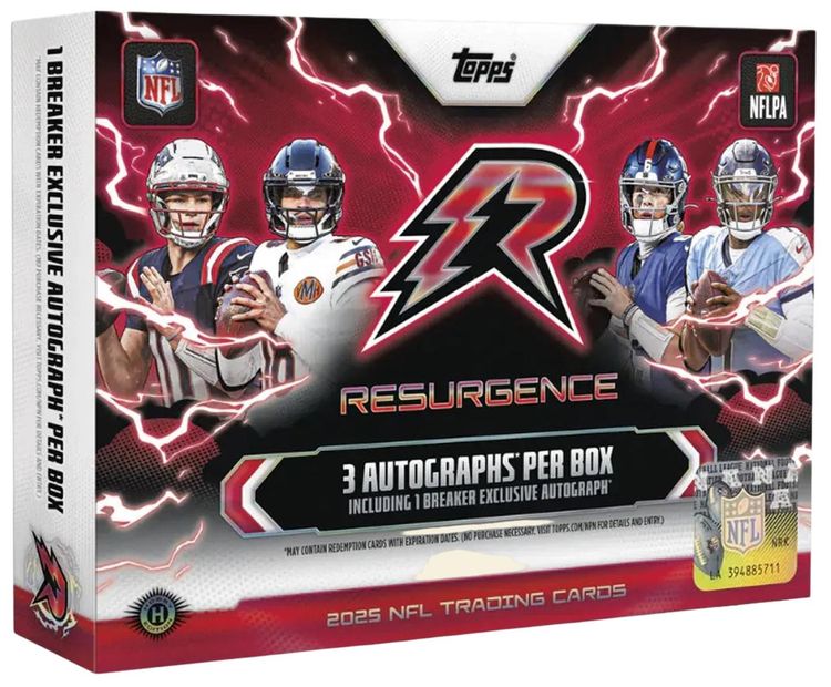 2025 Topps Resurgence Football Delight Box