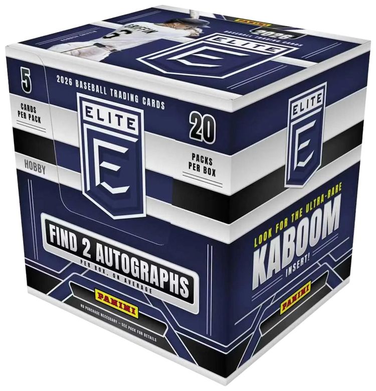 2026 Panini Donruss Elite Baseball Hobby Box