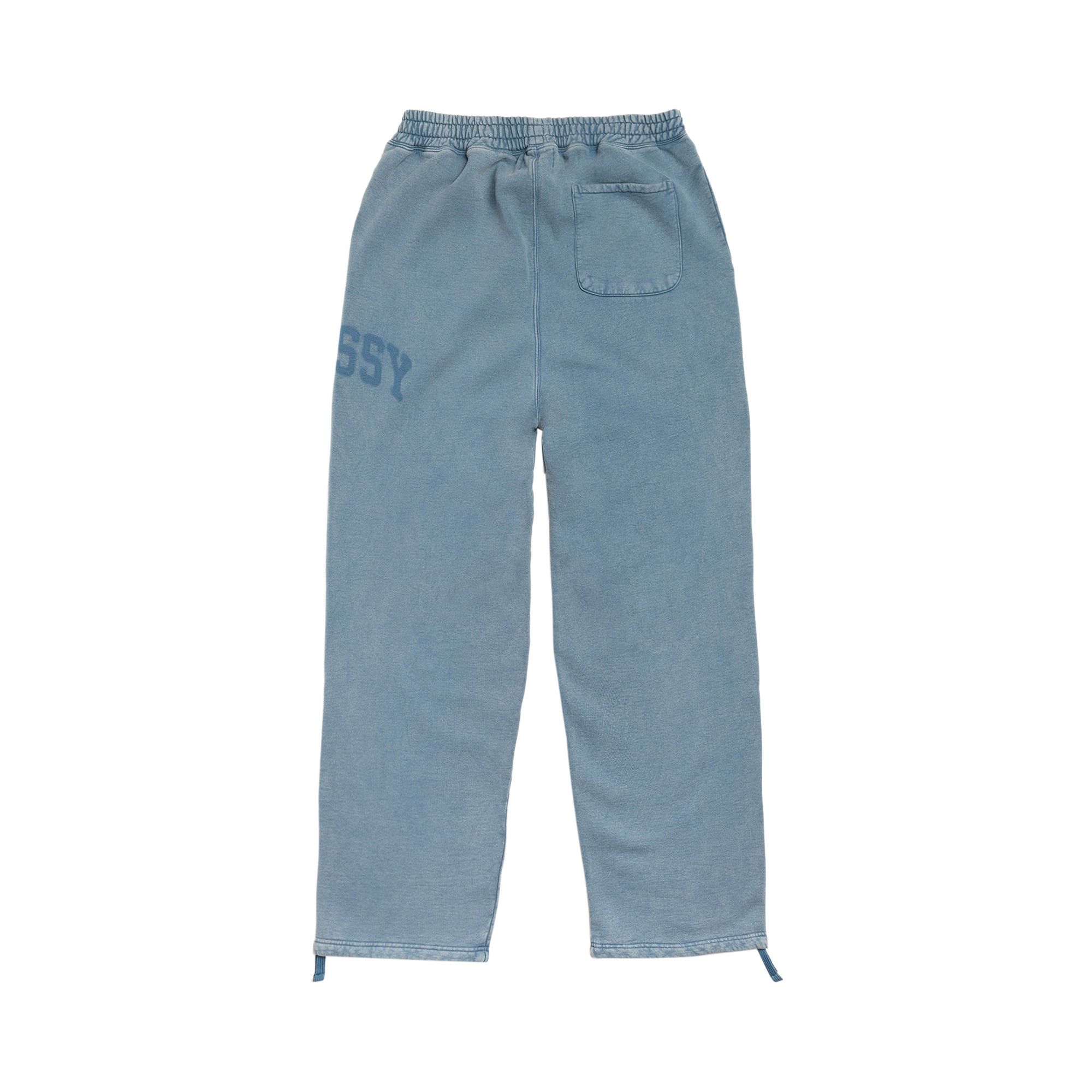 Buy Stussy Faded Graphic Fleece Pant 'Washed Black' - 116667 WASH